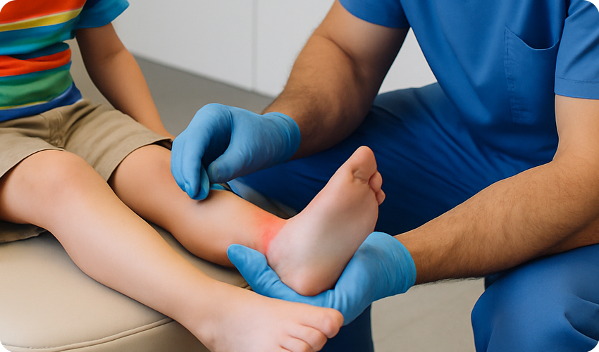 Pediatric Foot Care in McAllen, Harlingen & Brownsville TX